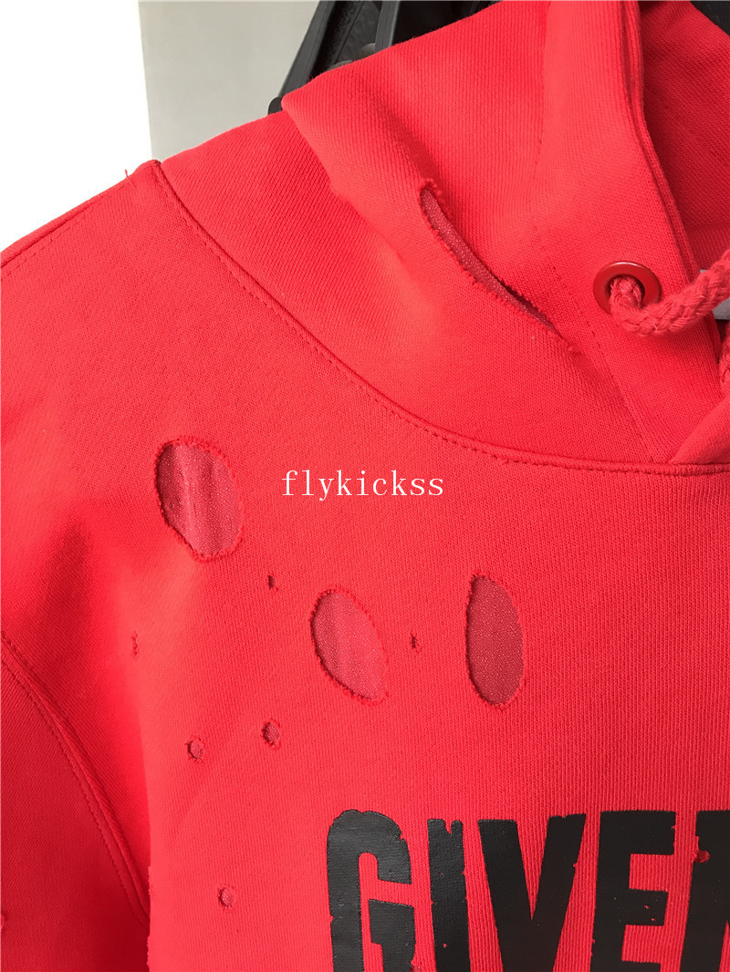 Givenchy Red Hoodie